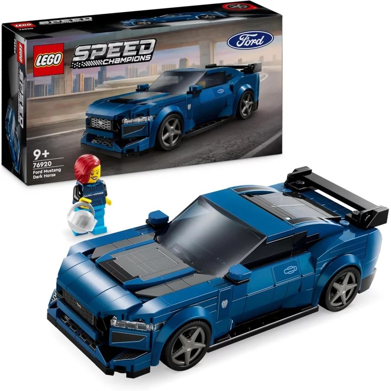 Image : LEGO 76920 La voiture de sport Ford Mustang Dark Horse Speed Champions