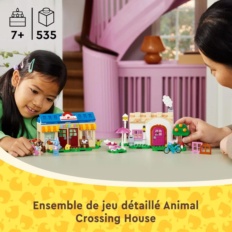 Image : LEGO 77050 Boutique Nook et maison de Rosie Animal Crossing