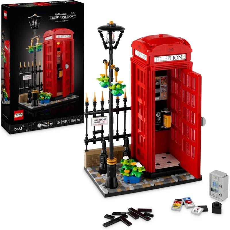 Image : LEGO 21347 Cabine telephonique londonienne Ideas