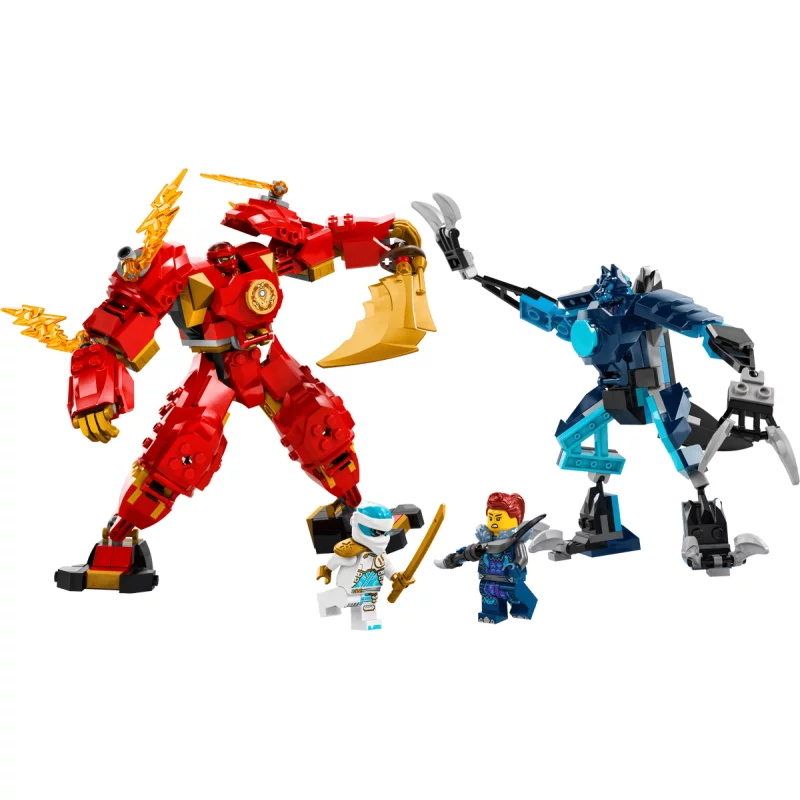 Image : LEGO 71808 Le robot elementaire du feu de Kai NINJAGO