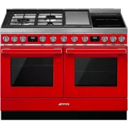 SMEG CPF120IGMPR Piano de cuisson mixte