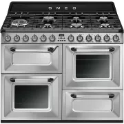 Smeg TR4110X-1 GAZ Piano de cuisson