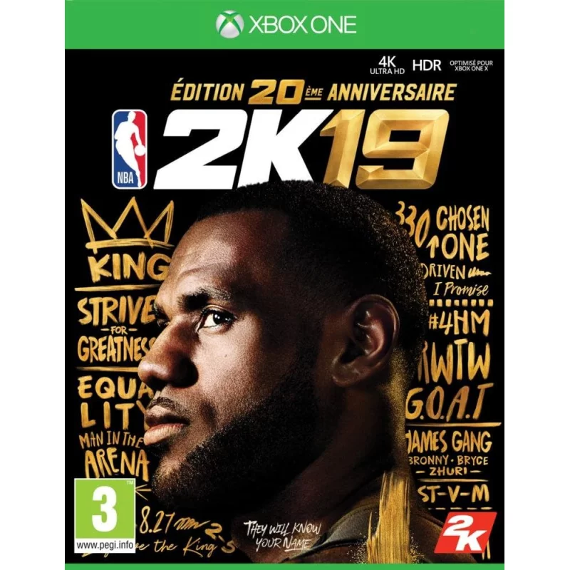 Image : NBA 2k19 Edition 20eme Anniversaire Xbox One