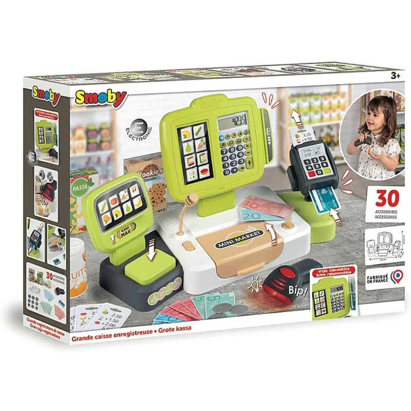 Image : Smoby Grande Caisse Enregistreuse