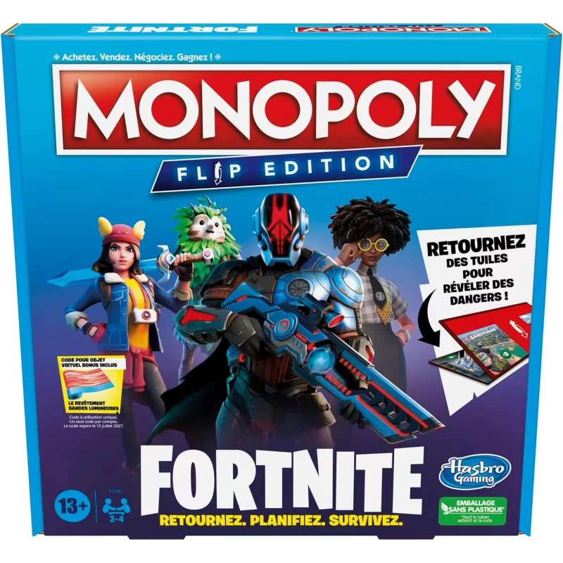 Image : Monopoly Flip edition : Fortnite