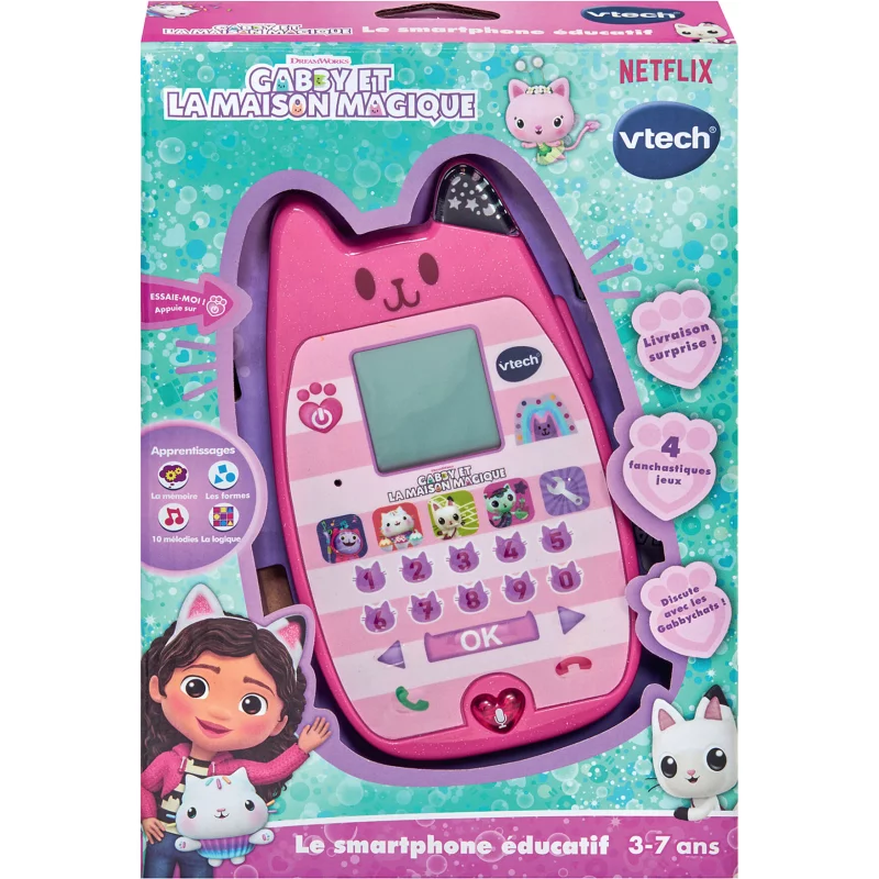 Image : Vtech Gabby et la maison magique Le smartphone educatif
