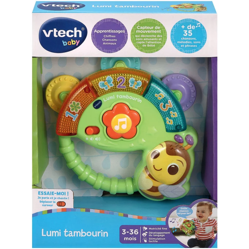 Image : Vtech Baby Lumi tambourin