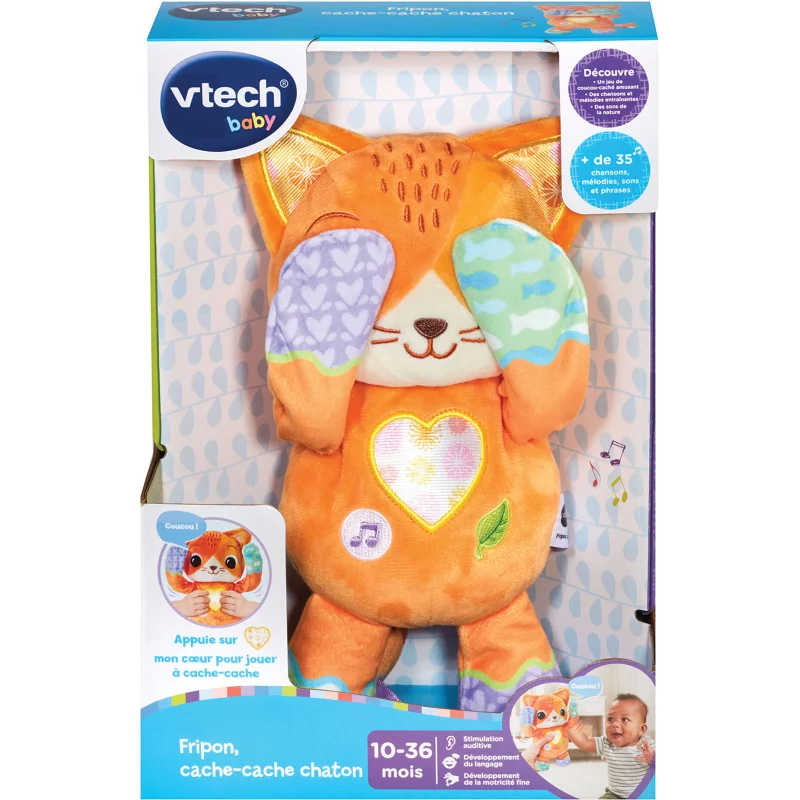 Image : Vtech Baby Fripon cache-cache chaton