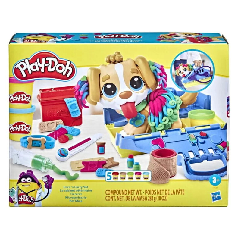 Image : Play-Doh Le cabinet veterinaire avec chien