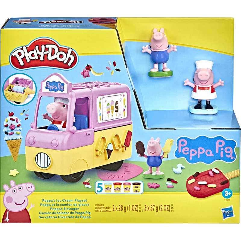 Image : Play-Doh Peppa et le camion de glaces