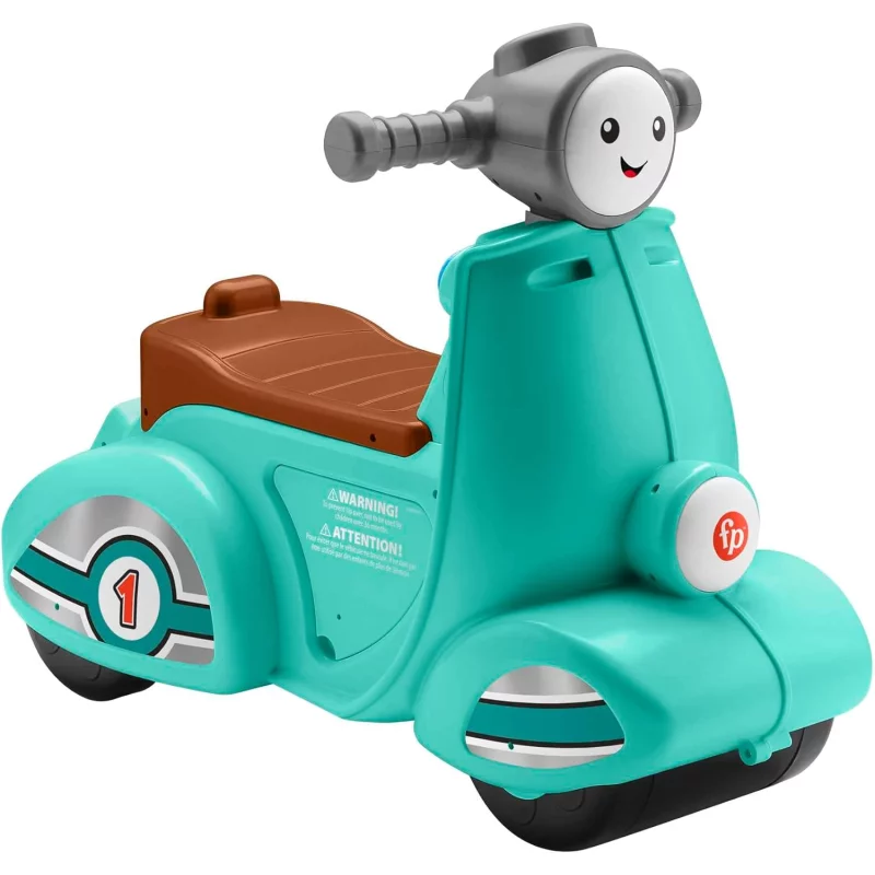 Image : Fisher-Price Porteur Scooter eveil Progressif