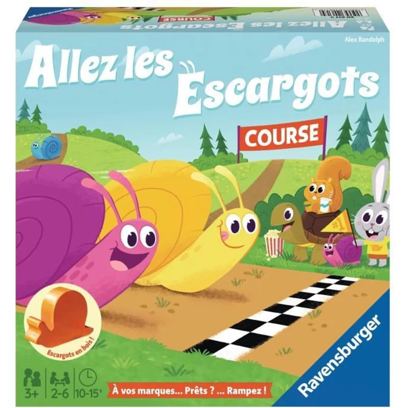 Image : Ravensburger Allez les Escargots jeu
