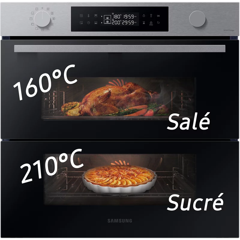 Image : SAMSUNG NV7B4550VAS Four encastrable