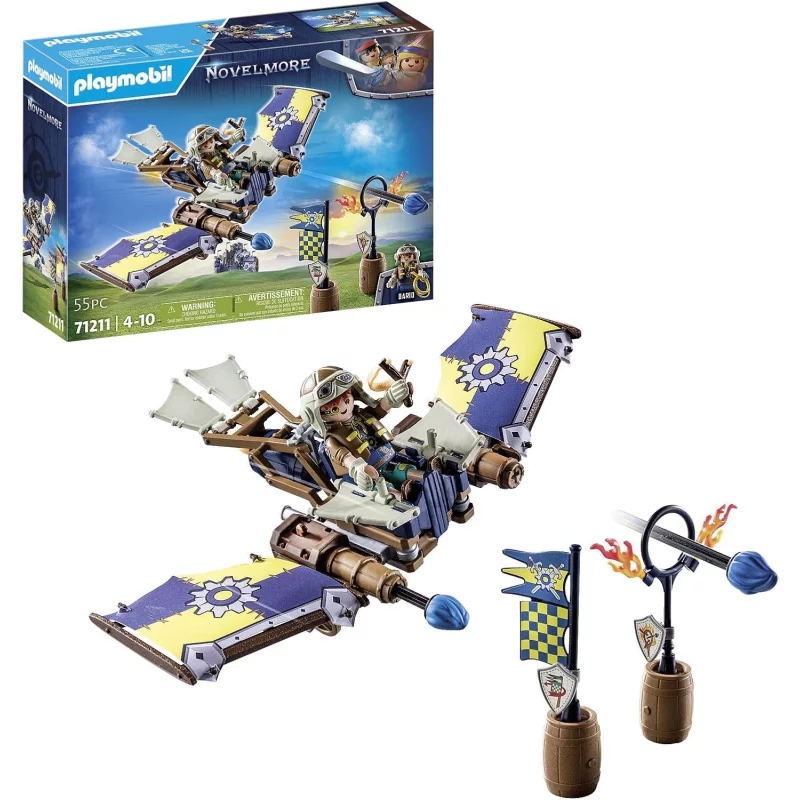 Image : Playmobil 71211 Planeur de Dario - Novelmore