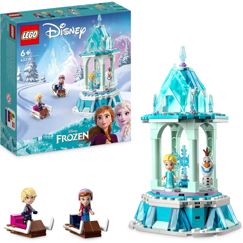 Image : LEGO 43218 Le manege magique d'Anna et Elsa La Reine des neiges