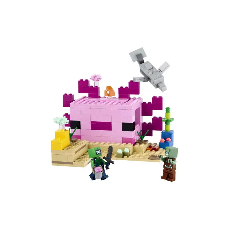 Image : LEGO 21247 La maison axolotl Minecraft