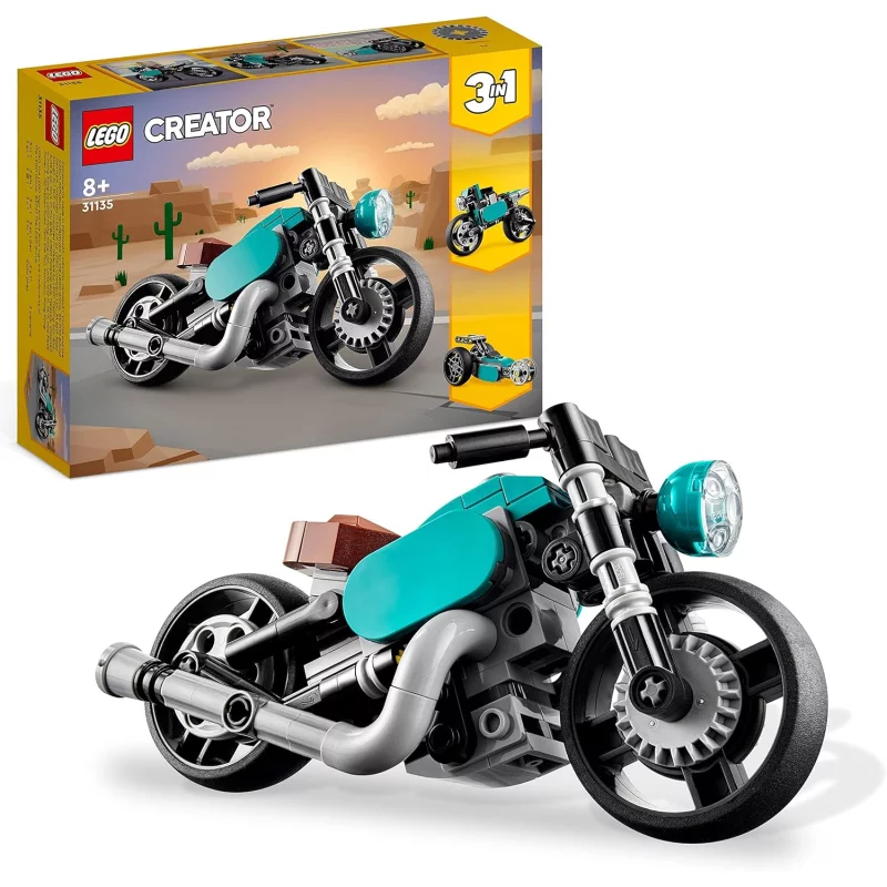 Image : LEGO 31135 La moto ancienne Creator 3-en-1