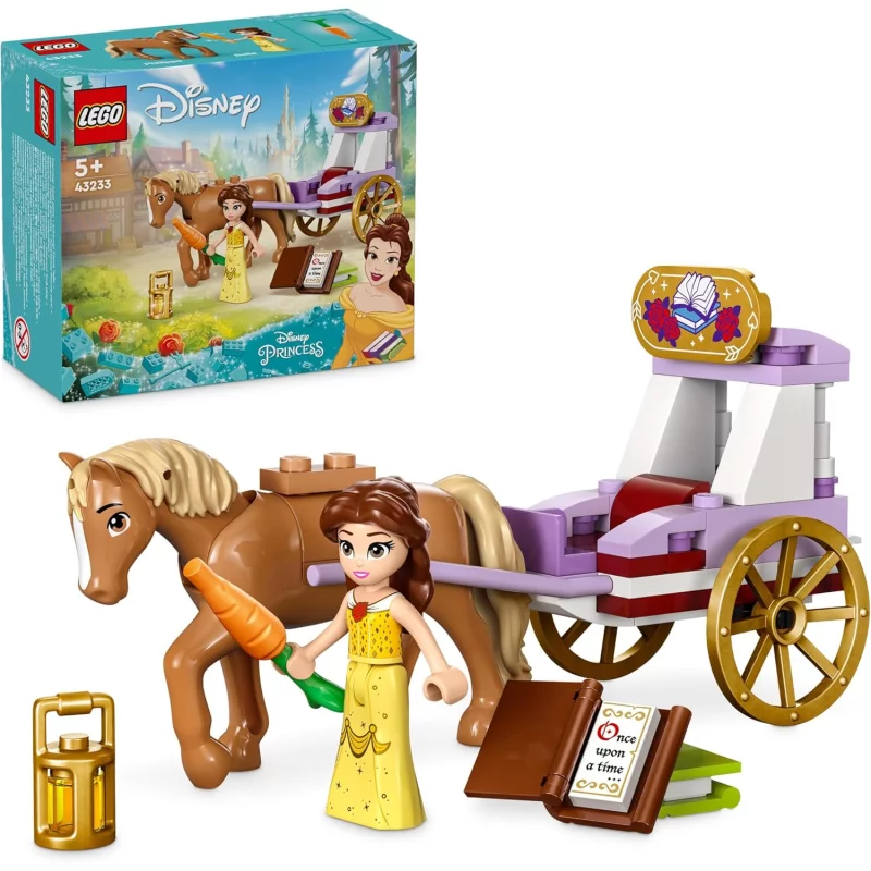 Image : LEGO 43233 La caleche L'histoire de Belle Disney