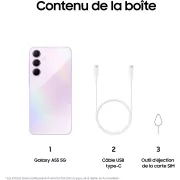 Image : Samsung Galaxy A55 128 Go Lilas