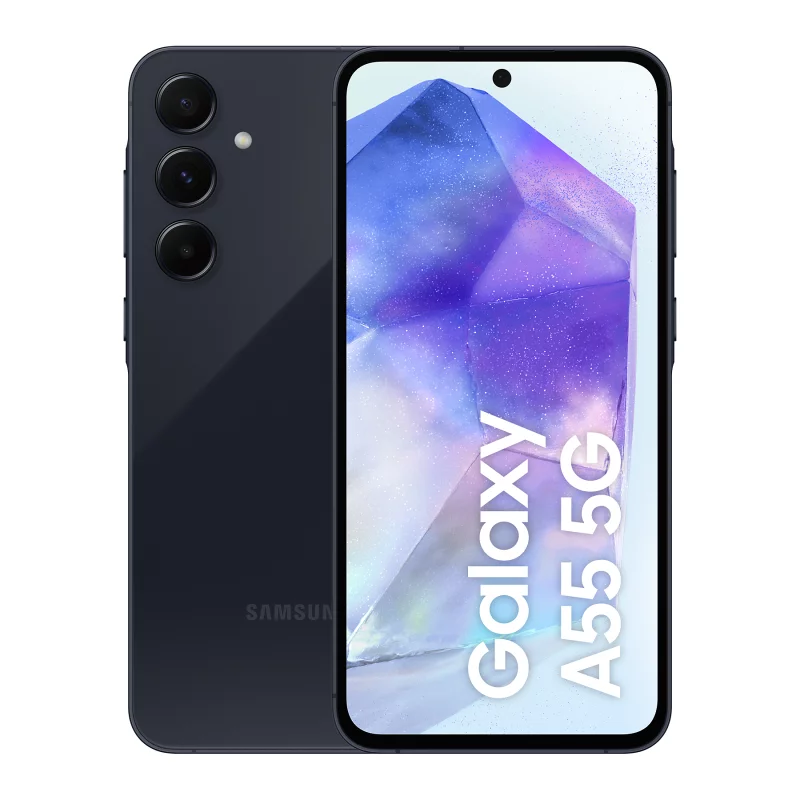 Image : Samsung Galaxy A55 128 Go Bleu nuit