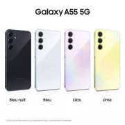Image : Samsung Galaxy A55 256 Go Bleu nuit