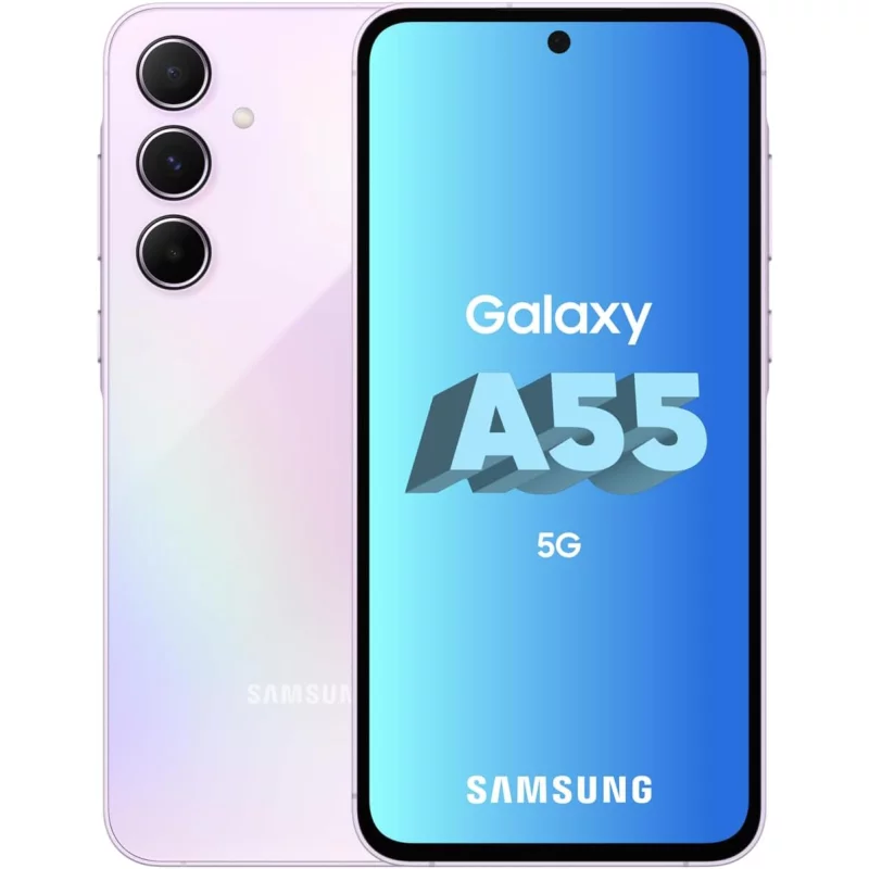 Image : Samsung Galaxy A55 256 Go Lilas