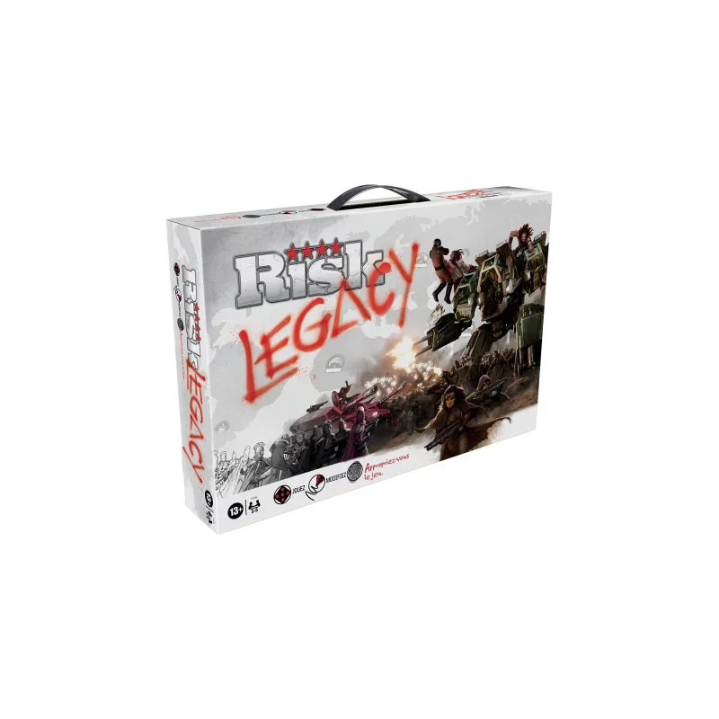 Image : Hasbro Gaming Risk Legacy Jeu de strategie