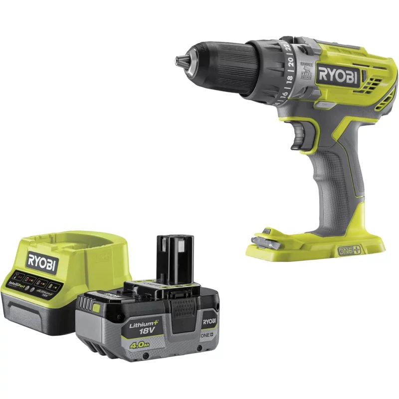Image : RYOBI R18PD3-140SA Perceuse a percussion 18V ONE+