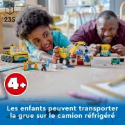 Image : LEGO City 60391 Les camions de chantier et la grue a boule de demolition