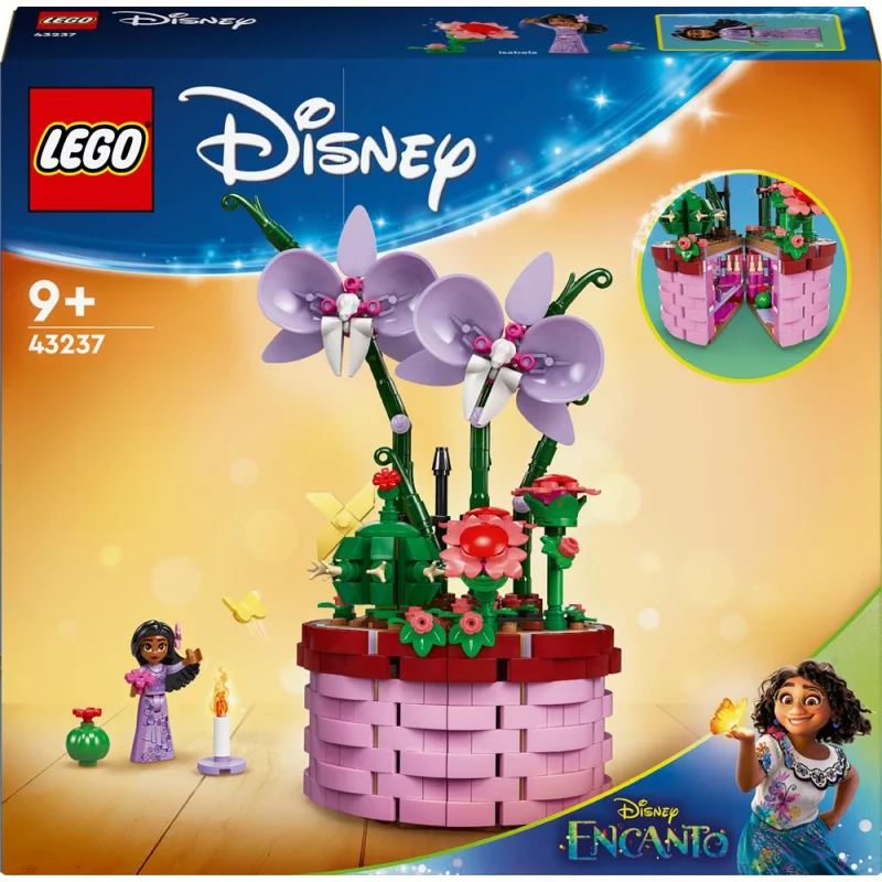 Image : LEGO Disney 43237 Le pot de fleurs d'Isabela Mickey et ses amis