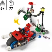 Image : LEGO 76275 La course-poursuite en moto: Spider-Man contre Docteur Octopus