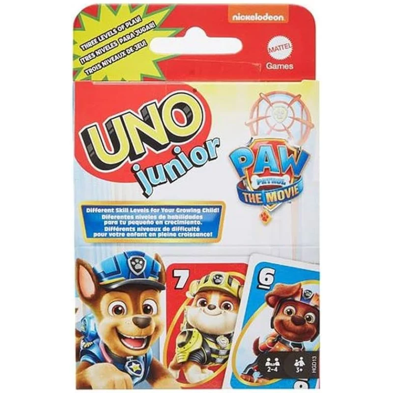 Image : UNO Junior La Pat'Patrouille Mattel Games
