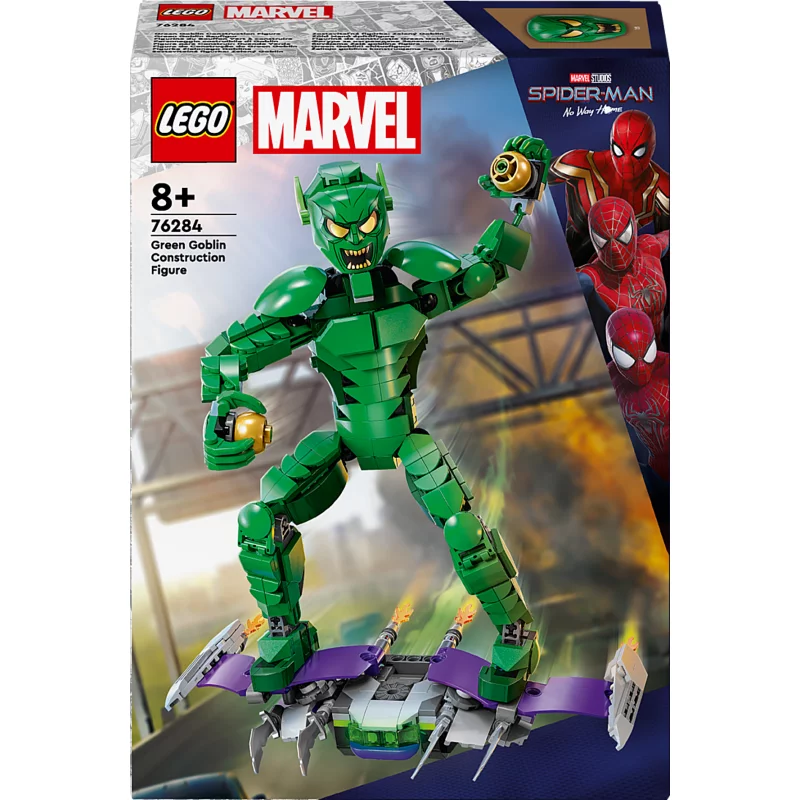 Image : LEGO Marvel 76284 Figurine du Bouffon Vert a construire