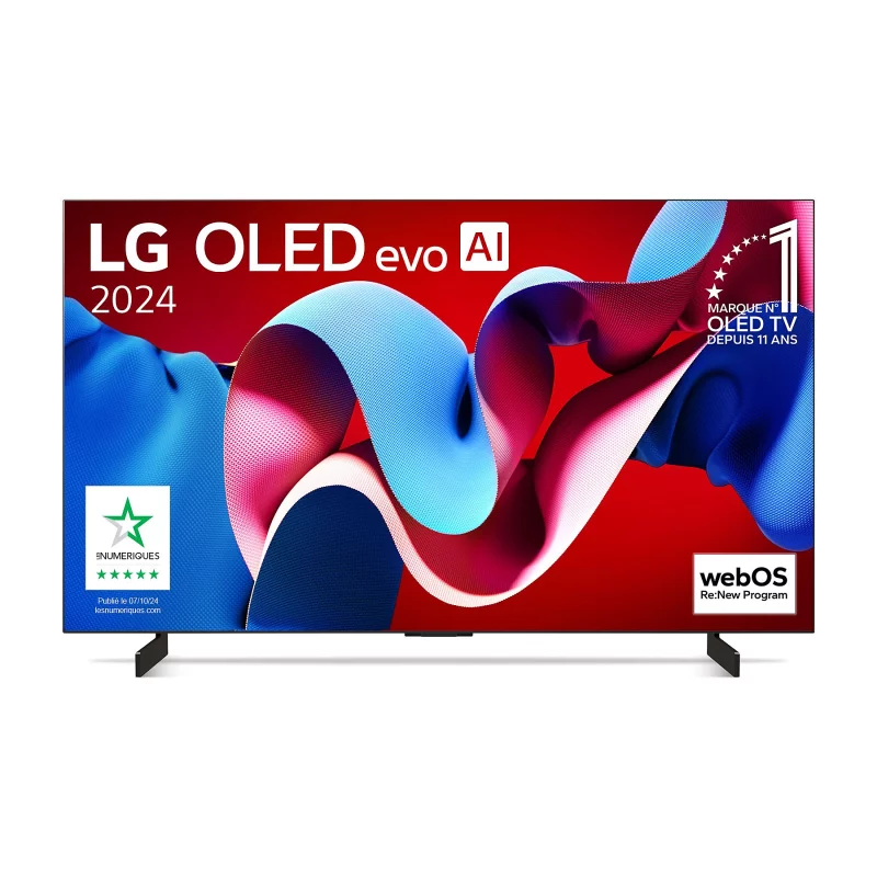 Image : TV OLED LG OLED42C4 2024