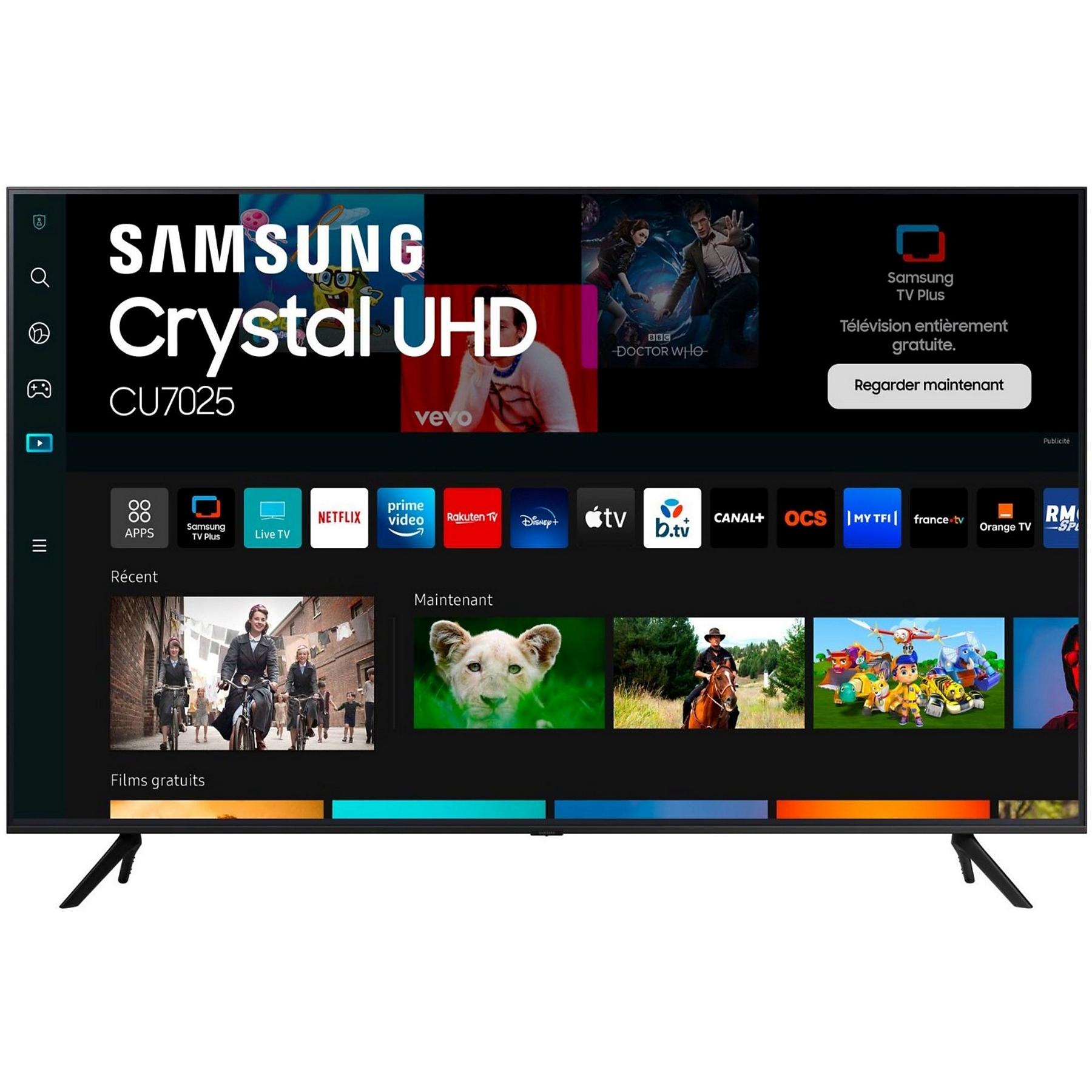 Image : TV Samsung Crystal 43' TU43CU7025 108 cm