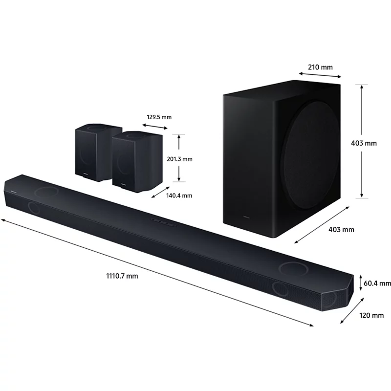 Image : SAMSUNG HW-Q935D Barre de son