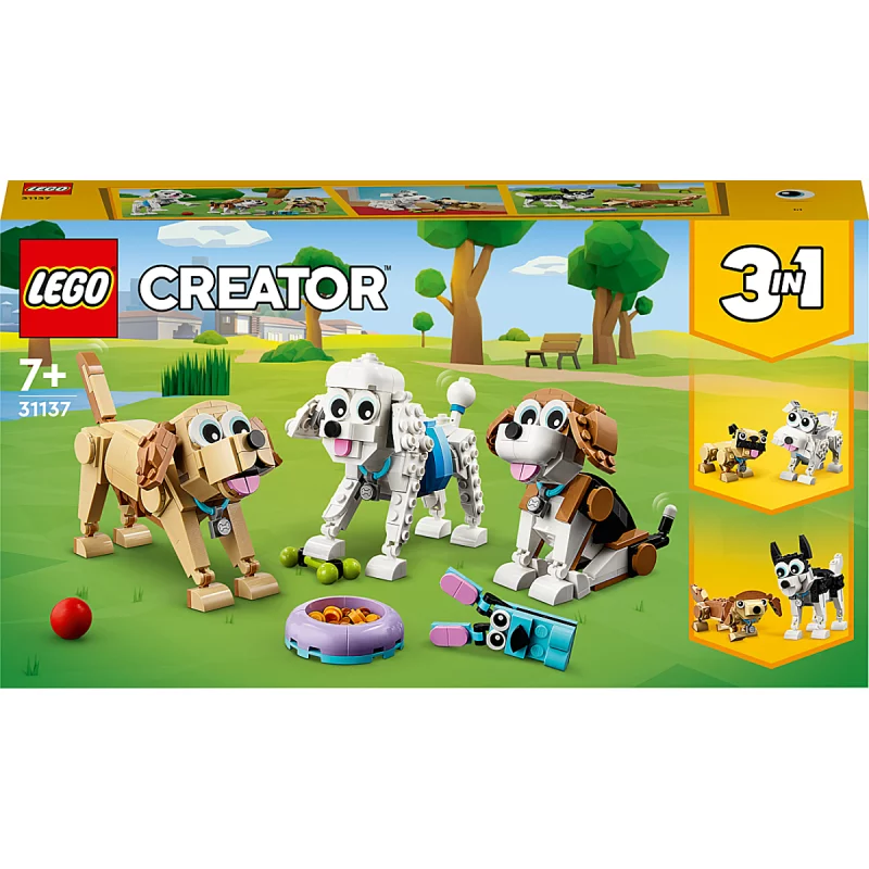 Image : LEGO 31137 Adorables chiens Creator 3-en-1