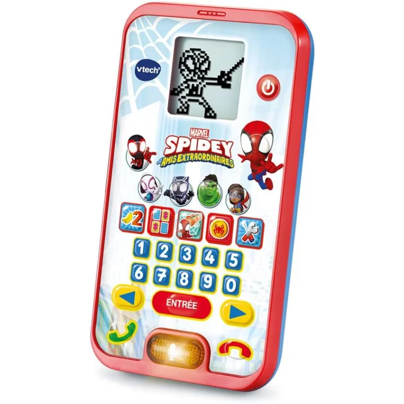 Image : Le Smartphone educatif de Spidey VTech - Disney Junior Spidey