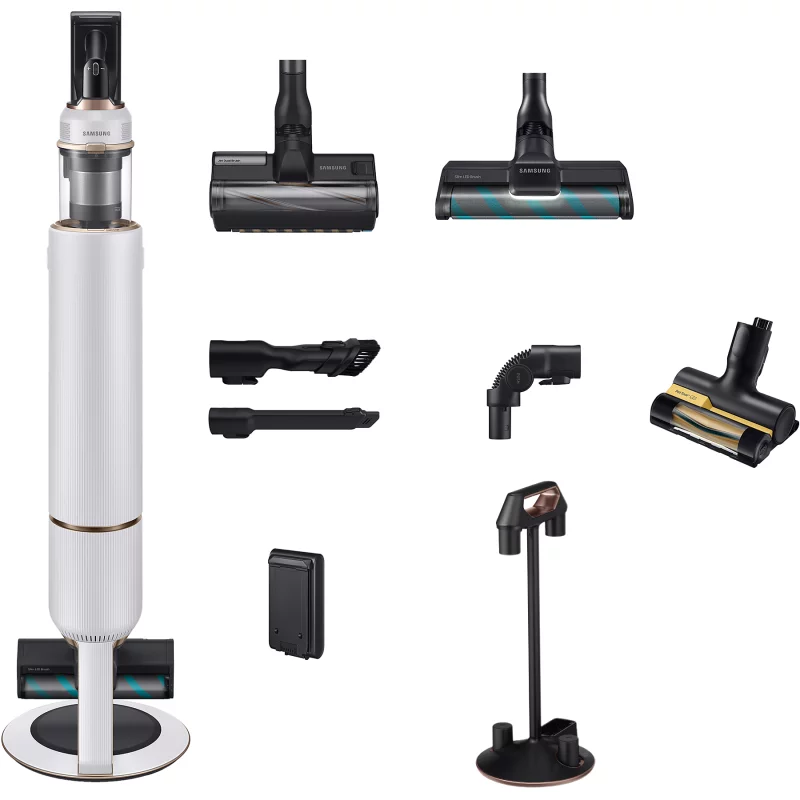 Image : SAMSUNG Bespoke Jet Plus complete VS20B95C43W Aspirateur balai