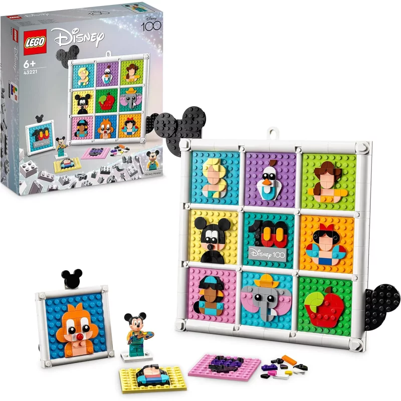 Image : LEGO Disney 43221 100 ans d'icones Disney