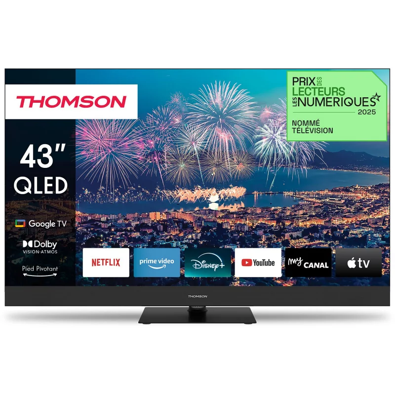 Image : TV QLED THOMSON 43' 43QG6C14 2024