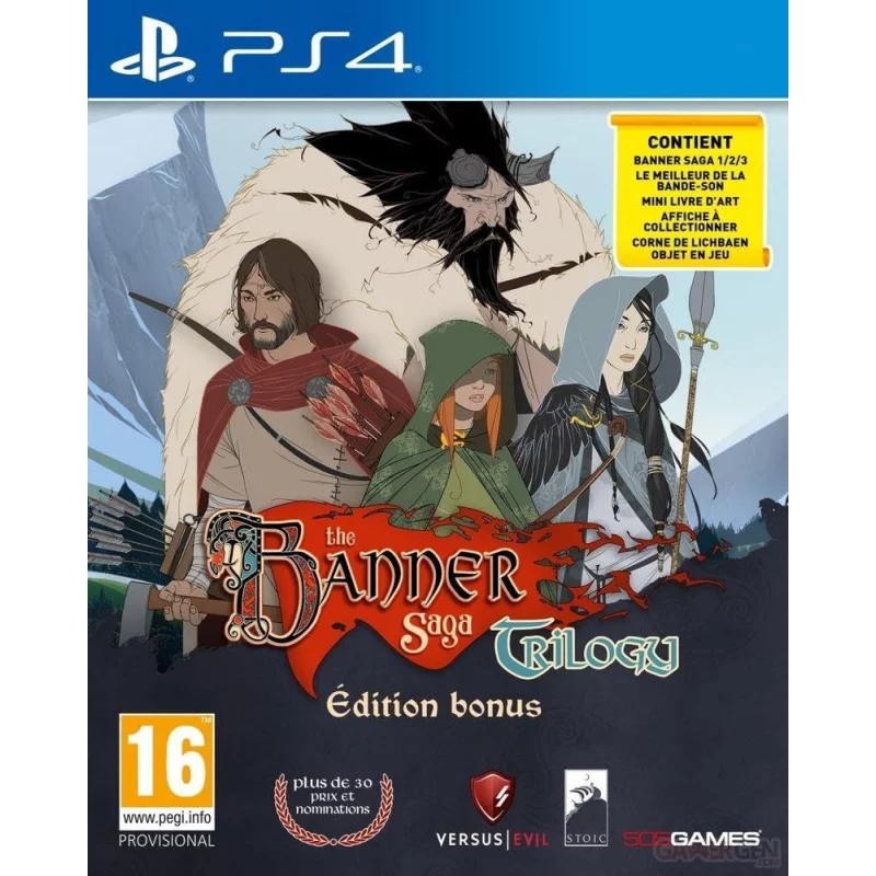 Image : The Banner Saga Trilogy Bonus Edition PS4