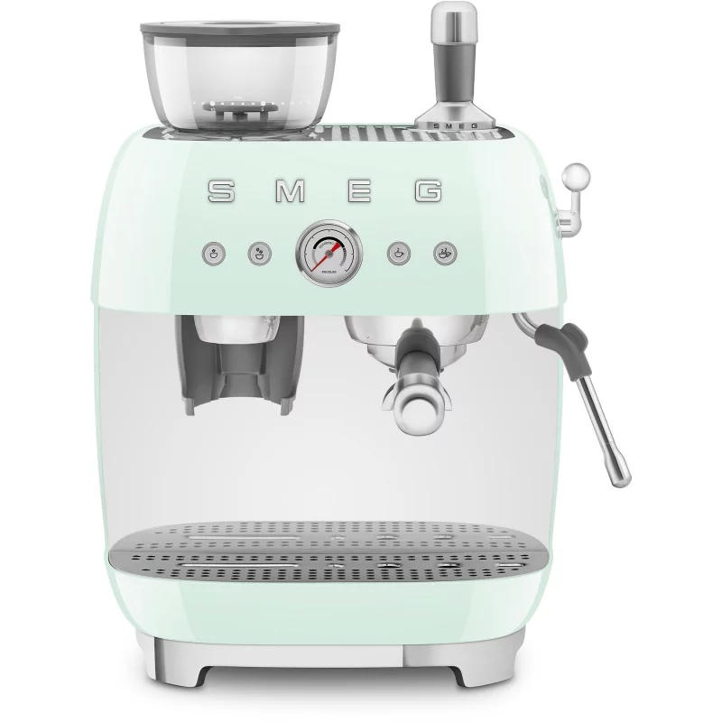 Image : SMEG EGF03PGEU vert d'eau Expresso Broyeur