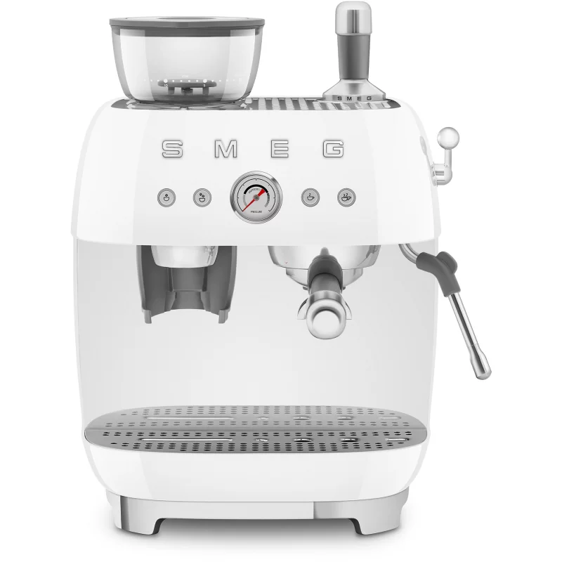 Image : SMEG EGF03WHEU blanc Expresso Broyeur