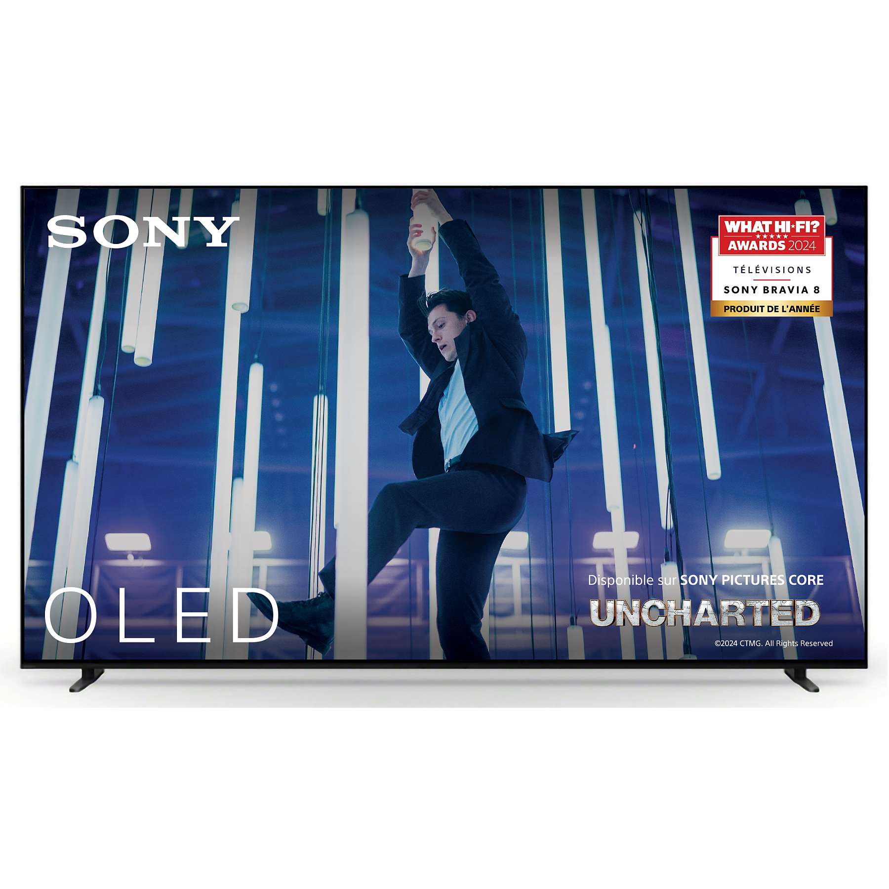 Image : TV SONY Bravia 8 K-77XR80 OLED 77'