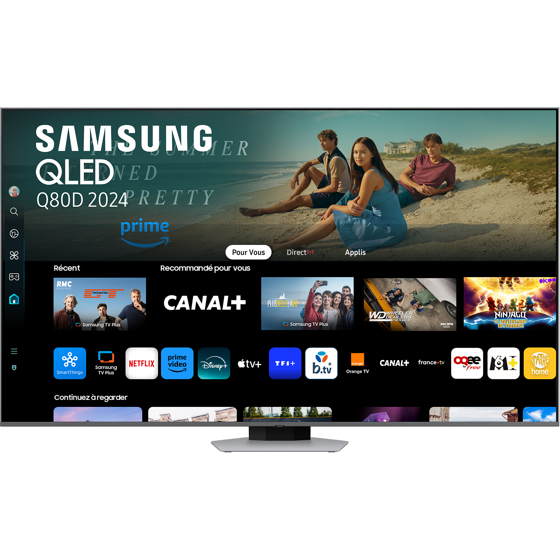 Image : TV Samsung 65' TQ65Q80D 2024