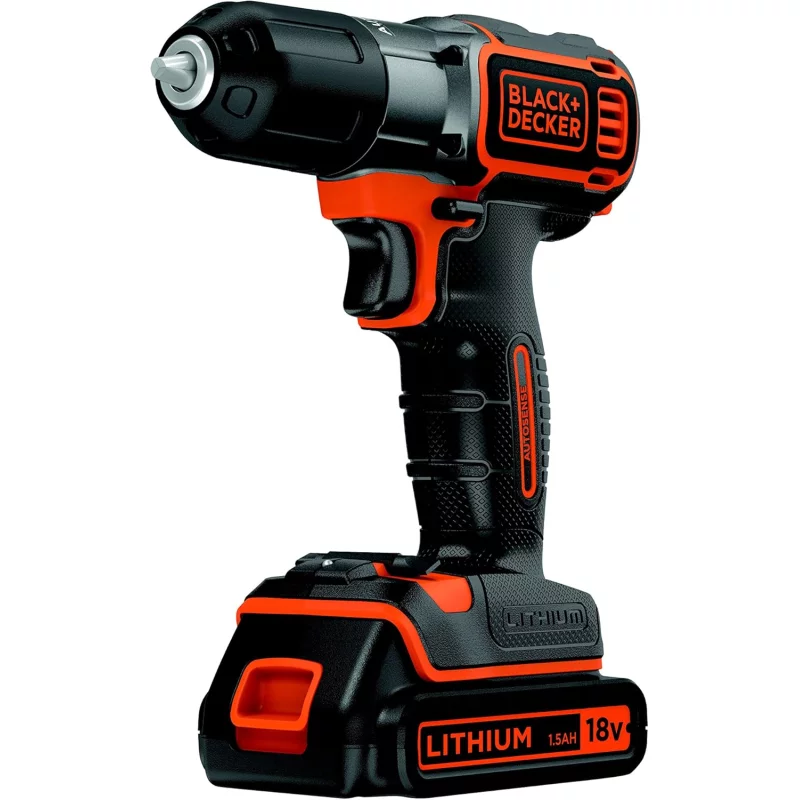 Image : BLACK+DECKER ASD184KB-QW Perceuse visseuse