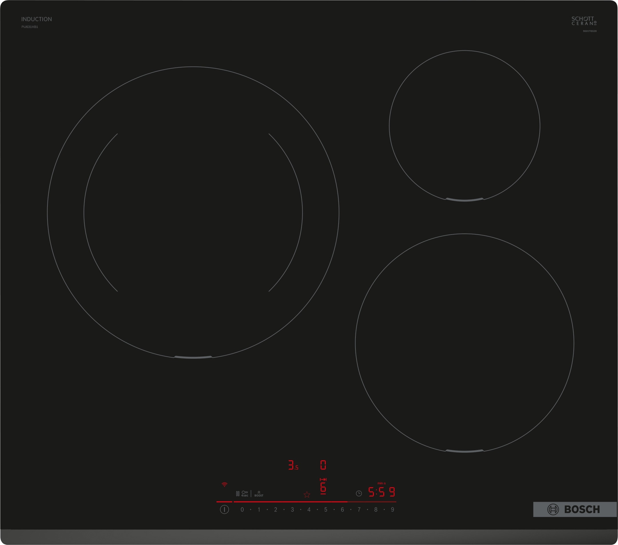 Image : BOSCH PIJ631HB1E Table induction