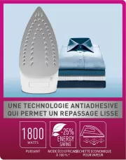 Image : CALOR FV1710C0 Fer a repasser Bleu/vert