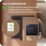 Image : LG WS9D7673CB Instaview Four